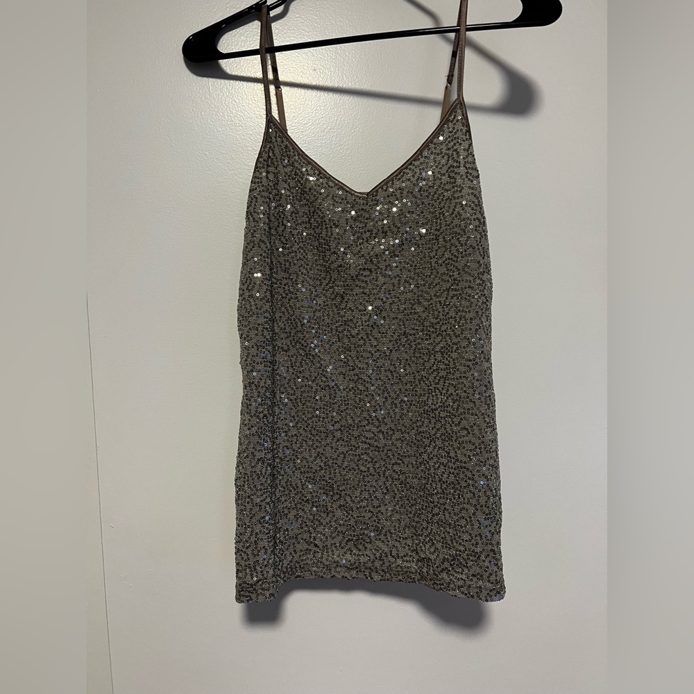 NWT Express Sparkle Night Out Tank Size S